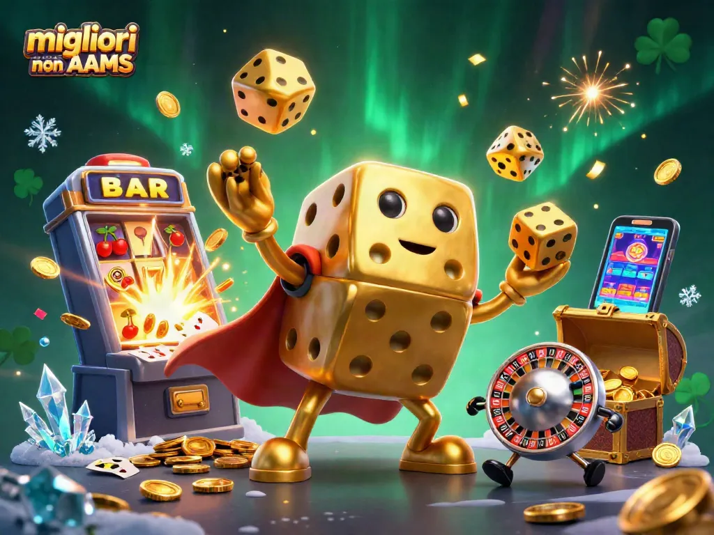 Esplora i migliori casino non AAMS con RTP elevato mentre giochi con dadi d'oro e slot sensazionali.