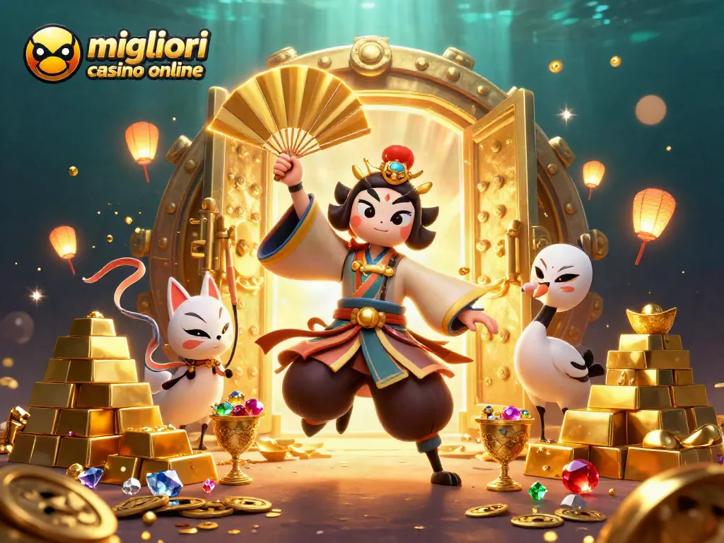 Scopri i migliori casino online con questa illustrazione dinamica e ricca di dettagli.