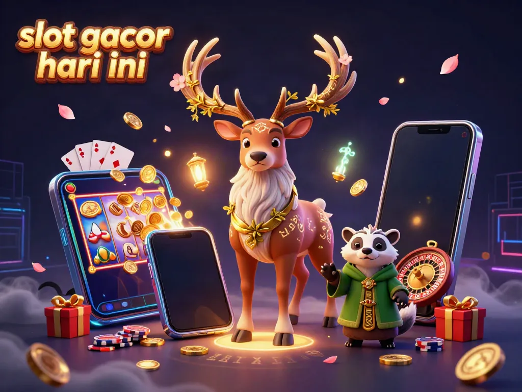 Engage in thrilling gaming with slot gacor hari ini featuring Celtic druid characters and vibrant casino elements.