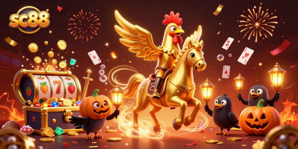 Engage with exciting sc88 casino gameplay featuring colorful slot reels and captivating characters.