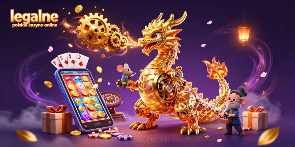 Experience thrilling gameplay at a legalne polskie kasyno online with vibrant 3D elements and engaging scenes.