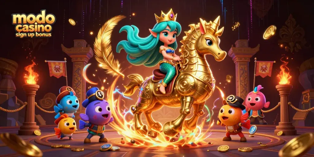 Claim your modo casino sign up bonus and enjoy exciting gameplay with 3D visuals