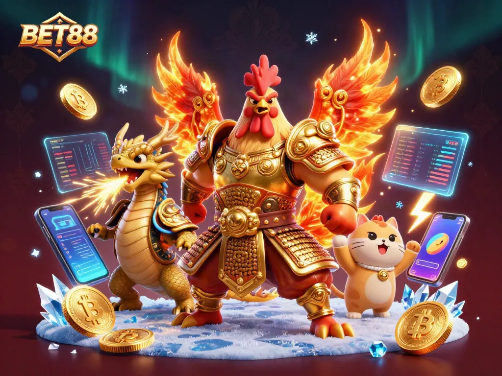 BET88 tham gia vào thế giới casino với các biểu tượng ấn tượng và khung cảnh năng động.