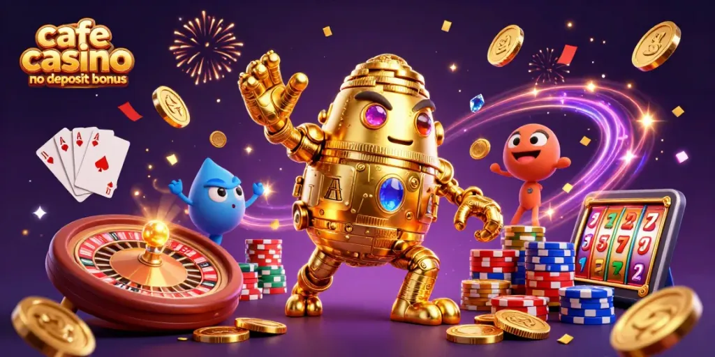Engage with cafe casino no deposit bonus for thrilling gameplay and awesome rewards in this vibrant casino scene.