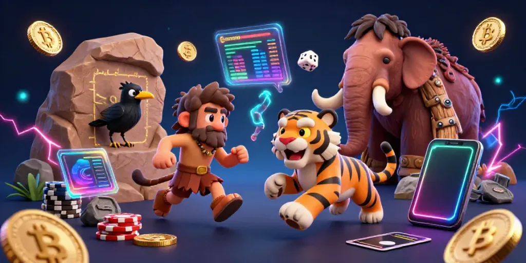 Engage in thrilling casino action at EE88 with vibrant characters and dynamic gaming elements.