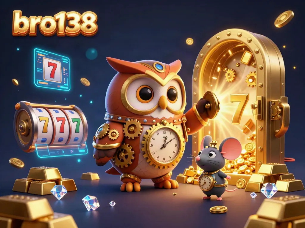 Experience thrilling moments in bro138 online gaming with vibrant casino elements and interactive characters.
