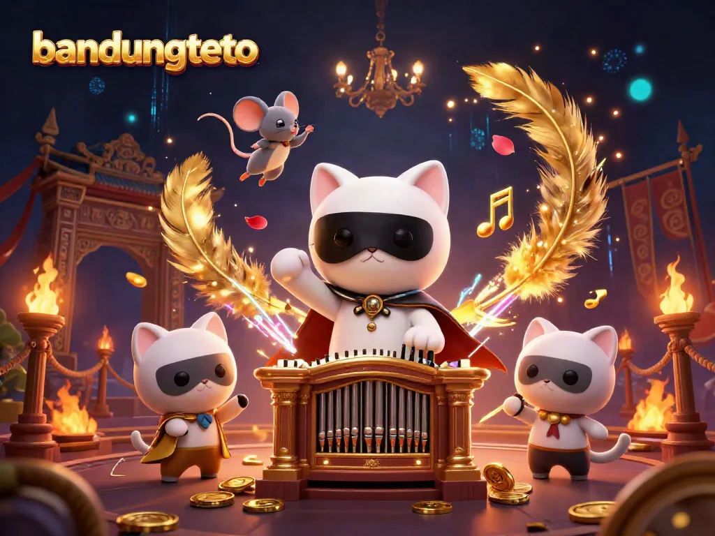 Experience the thrill of playing at bandungtoto with engaging characters and casino elements.