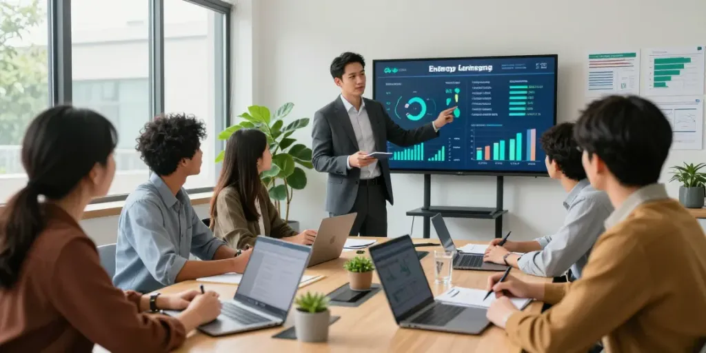 carbonxgen consultants collaborating on sustainable energy solutions