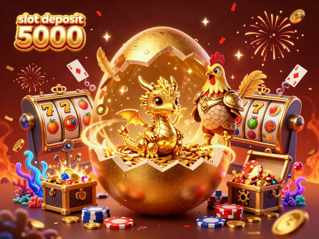 Experience thrilling gameplay at slot deposit 5000 with golden treasures and exciting reels.
