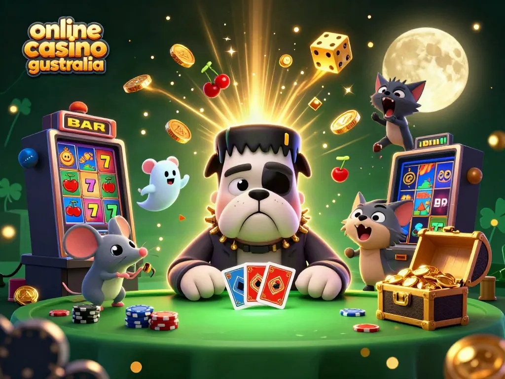 Experience the thrill of online casino games Australia with vibrant characters and dynamic gaming elements