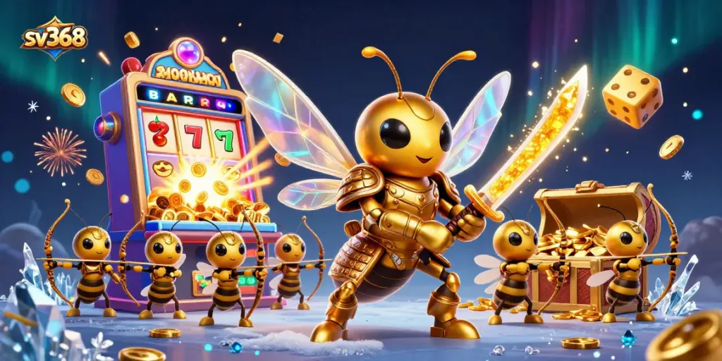 Win big at sv368 with an exciting online gambling scene featuring dynamic 3D illustrations and games.